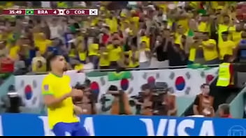Brasil Arregaçando A Coreia Do Sul De Quatro Sem Piedade