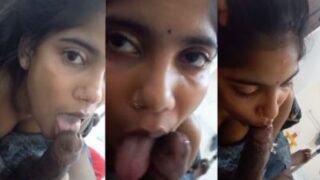 Kekasih Mesum Merekam Adegan Blowjob Panas Pacar Desinya
