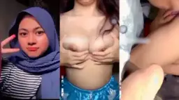 Montok Berhijab, Payudara Bulat Telanjang Menggoda