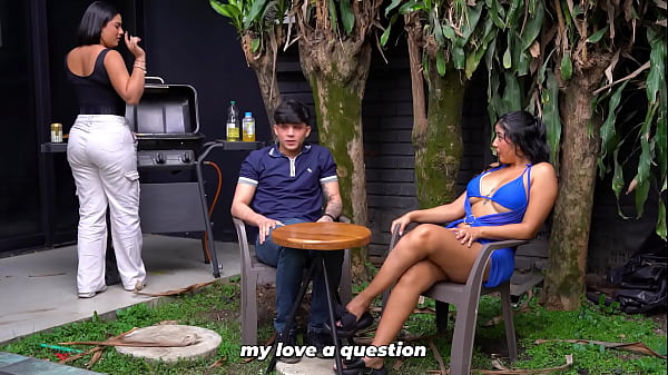 Diam, Jangan Berisik! – Ibu Mertua Panas Menggoda Pacar Anaknya Diam-diam – Big Jackson & Lina Henao