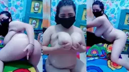 Bini Tobrut Mulus Nungging Bugil, Sange Abis Live Coli
