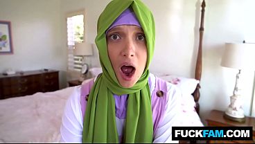 Hijab Hot Izzy Lush Nikmatin Kontol Pertama Bareng Donnie Rock