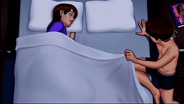 Sesuatu Berubah Saat Ibu Tiri Melirik Arahku (18+), Aura Panas Itu Bikin Gak Tahan