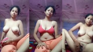 Desi Montok Nggak Puas, Colmek Sendiri Di Video Mms
